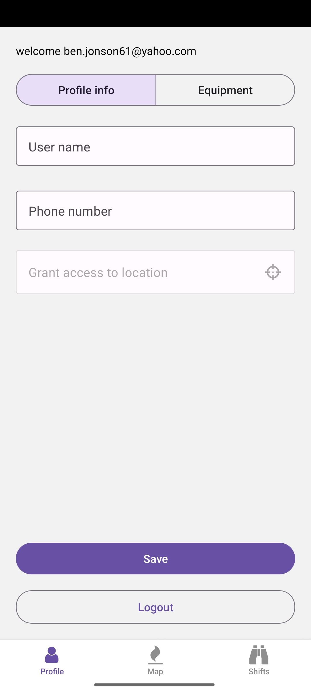 Fire Alert Mobile App screenshot 2